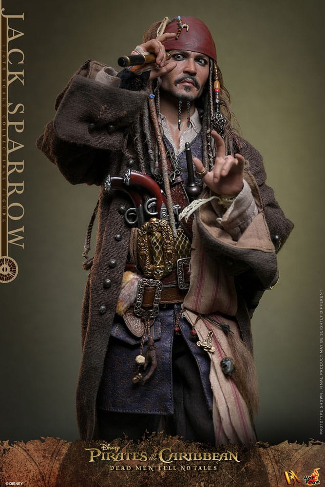 Pirates of the Caribbean: Dead Men Tell No Tales DX Action Figure 1/6 Jack Sparrow 30 cm